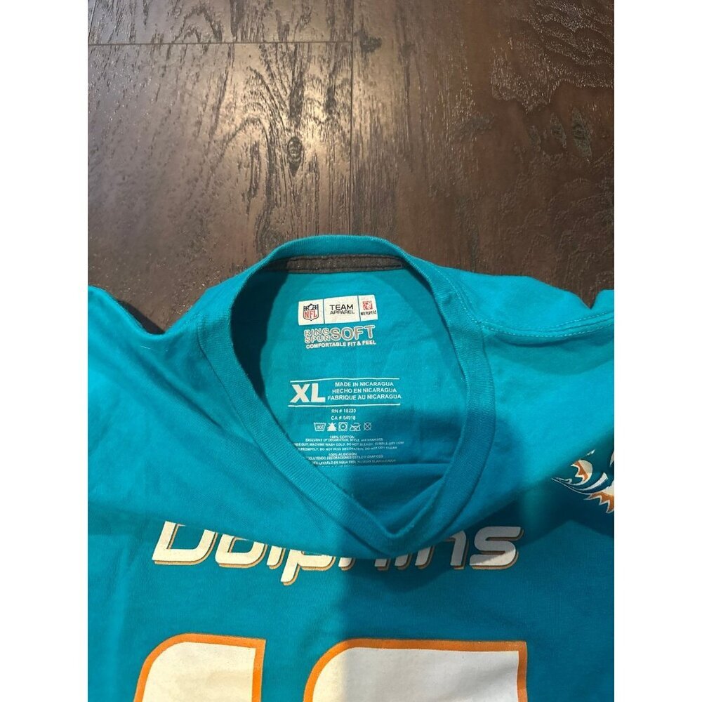 Men’s XL dolphins #17 tshirt‎ Tannehill g24 - Picture 2 of 3